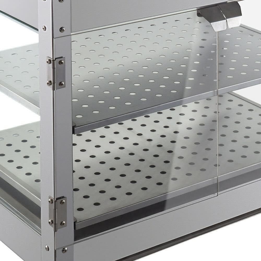 SpeisenwäRmer Warmhaltetheke Aufsatzvitrine SnackwäRmer Kommerzielles Beleuchtet HeissE Counter WäRm