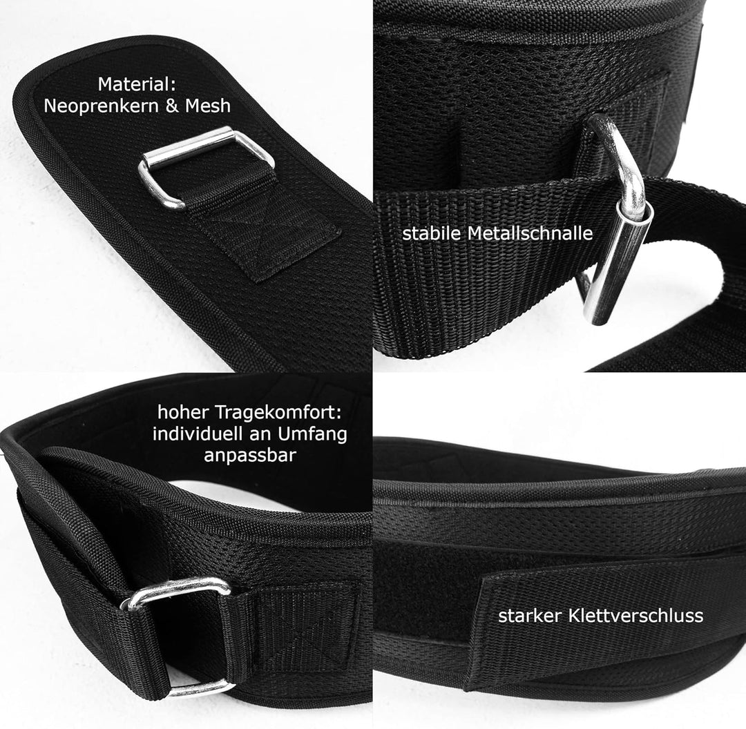 Best Body Nutrition - Gewichthebergürtel, Trainingsgürtel für Damen und Herren, Fitness-Gürtel für B