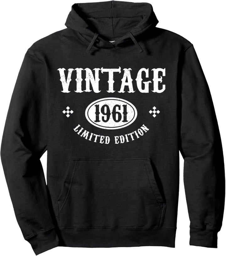 60. Geburtstag Lustig Geschenk Vintage 1961 Limited Edition Pullover Hoodie