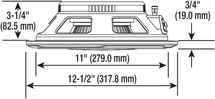 JBL Club 122SL - 1200 Watt Subwoofer Auto Radio für Flach-Einbau in KfZ Musikanlage von Harman Kardo