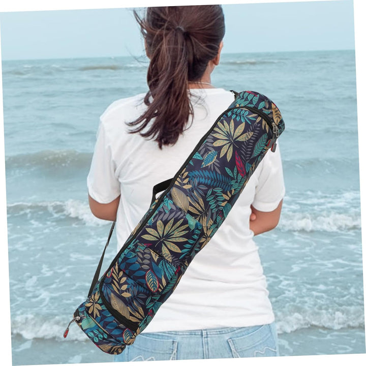 Yogatasche Verstellbarer Schultergurt Gym Yoga Tasche Rucksack Grosse Yogatasche aus Oxford mit Wass