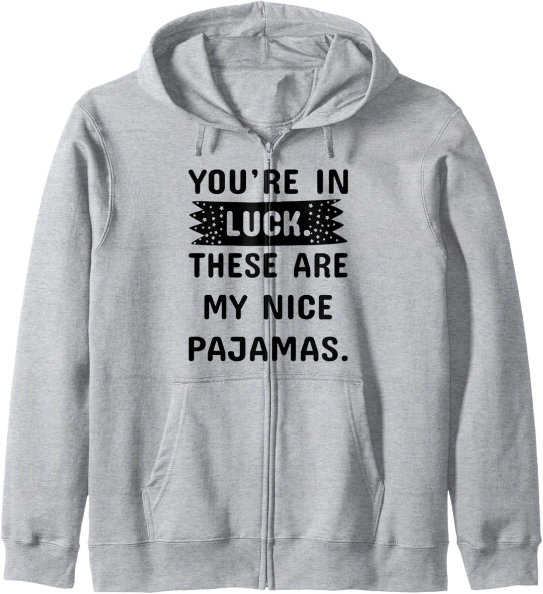 Kids Pajamas PJs Top Girls Boys These Are My Nice Pajamas Kapuzenjacke