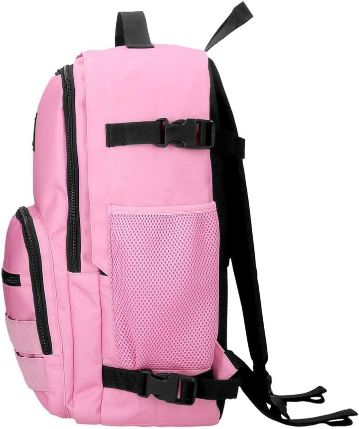Pepe Jeans Unisex, Kinder Aris Rucksack und Federmäppchen (1er Pack) 31 cm x 44 cm x 17.5 cm Rosa, 3