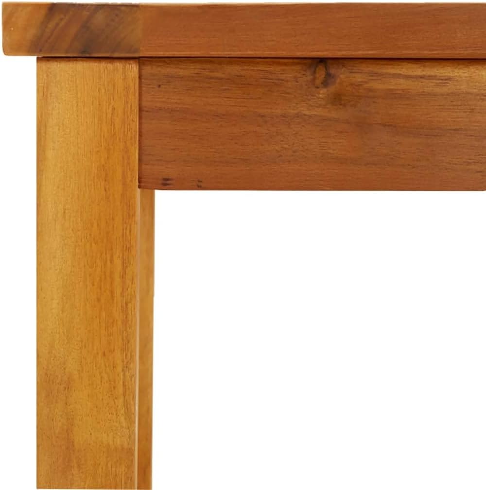vidaXL Gartenbank 180x35x45 cm Massivholz Akazie 180 x 35 x 45 cm, 180 x 35 x 45 cm