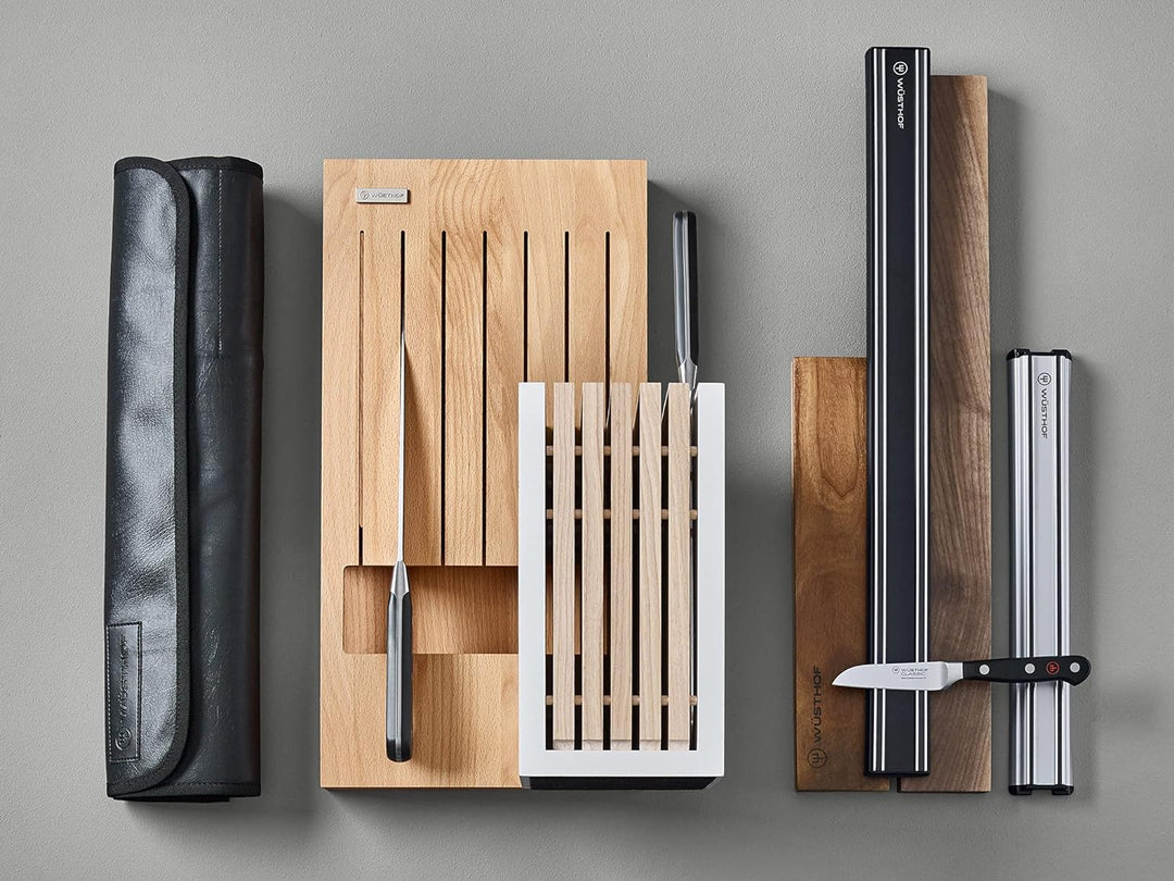 WÜSTHOF Rolltaschen Rolltasche, Schwarz, 42,5 x 42,5 cm Rolltasche leer mit Klettverschluss, Rolltas