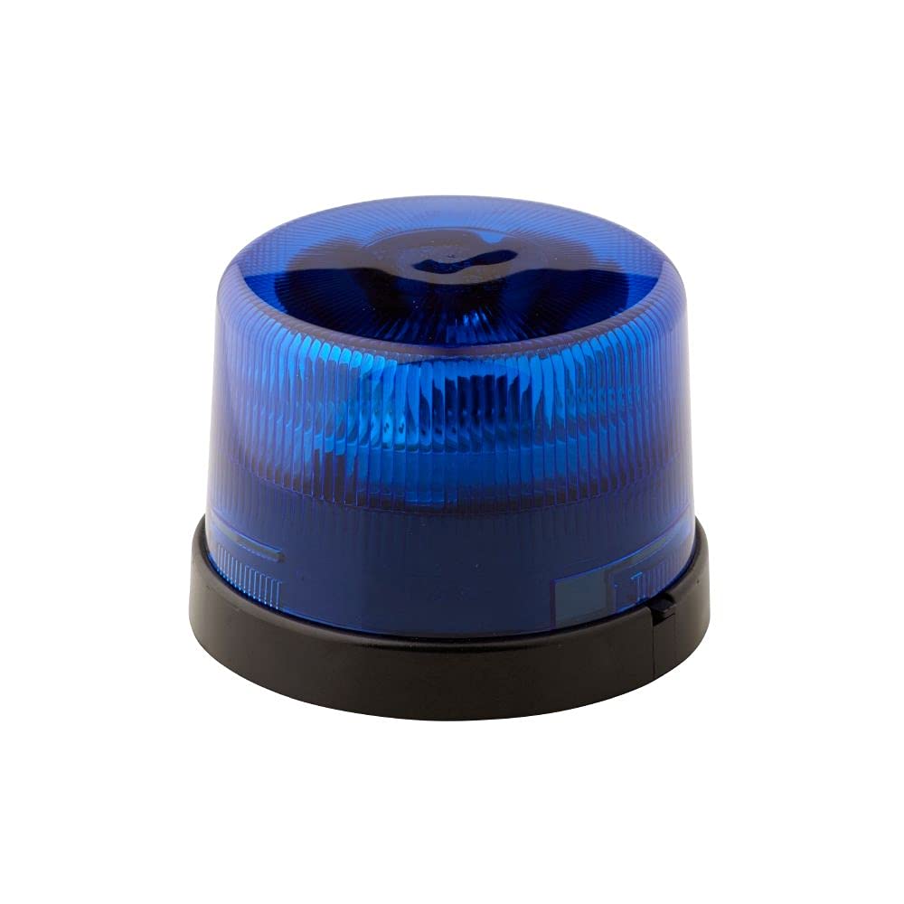 HELLA Rundumleuchte - LED Warnleuchte - KL 7000 - 12V / 24V - blau - Anbau/geschraubt - Kabel: 200mm