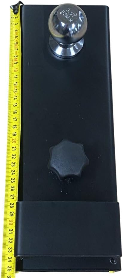 SRM Design Rangierhilfe für Gabelstapler und Frontlader Stapler Schwarz Anhänger Kugelkopf Anhängerk