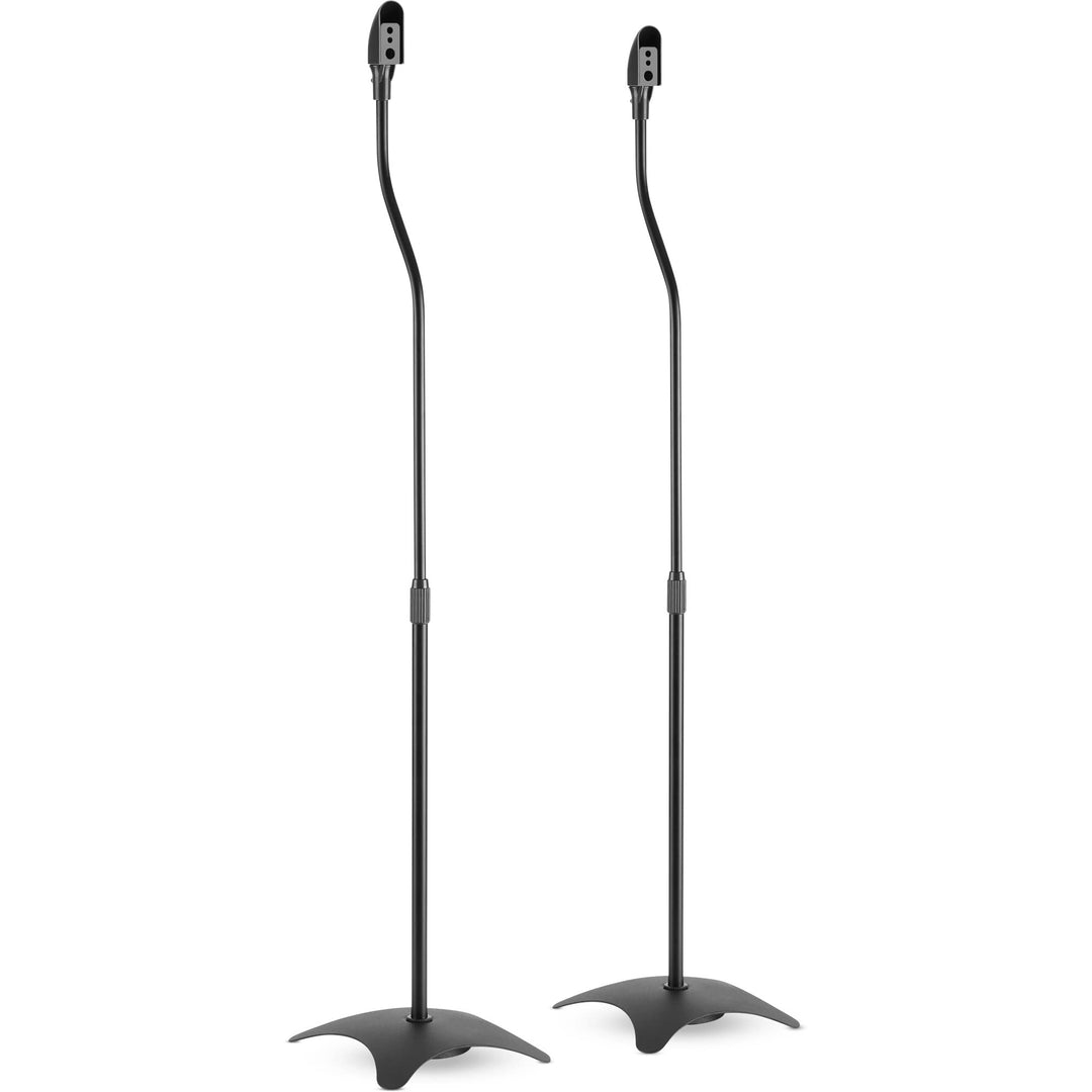 InLine 23126C Lautsprecherständer Teleskop 68-110cm, 2 Stück, schwarz