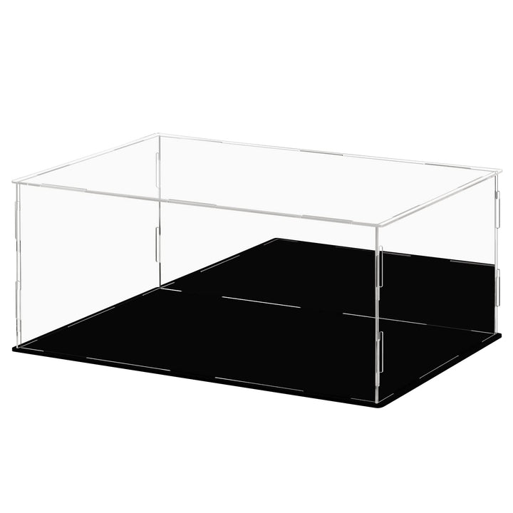 Ecoseao Acyrlic durchsichtige Display Box, mit Spiegelmontage Arbeitsplatten Würfel für Sammlerstück