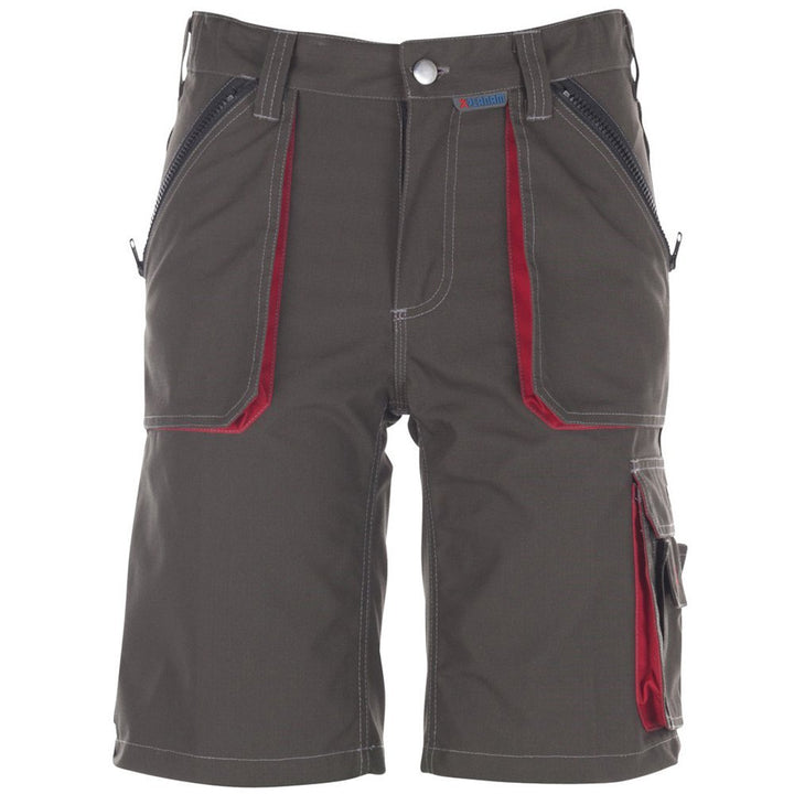Planam Grösse XXXL Herren Basalt Shorts Oliv rot Modell 2843 Oliv/Rot 3XL, Oliv/Rot 3XL