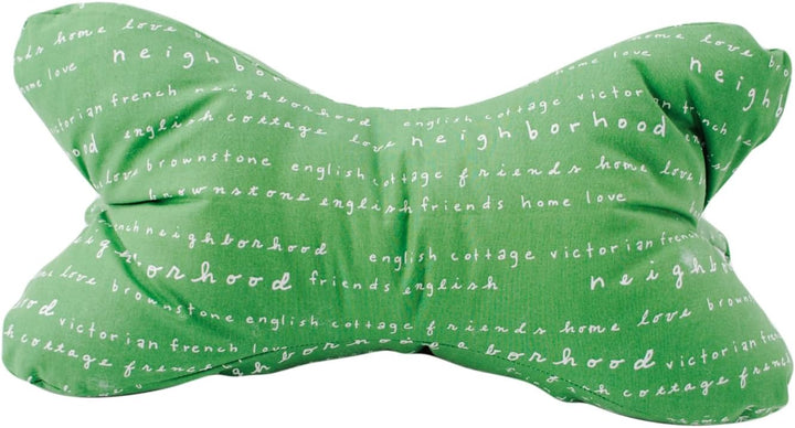 Leseknochen gross ca. 44x23cm | Nackenkissen als Buchstütze und Lesekissen | 60° waschbar aus hochwe