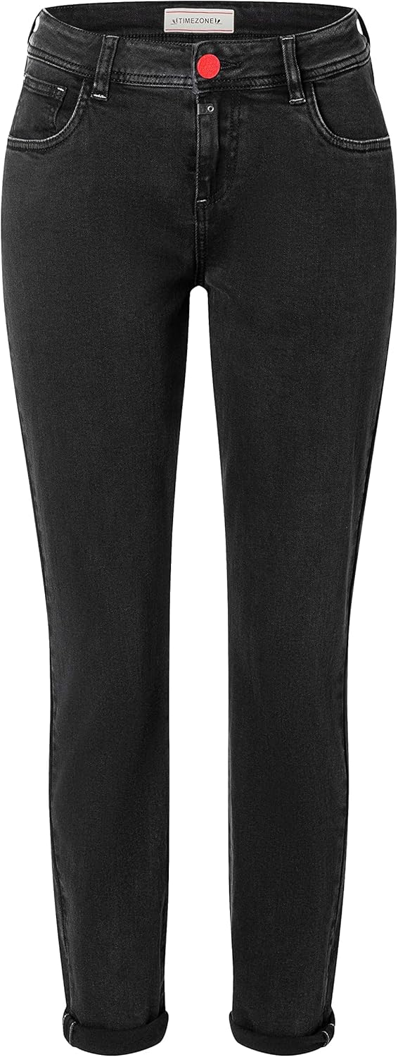Timezone Damen Jeans, Dull Black Wash