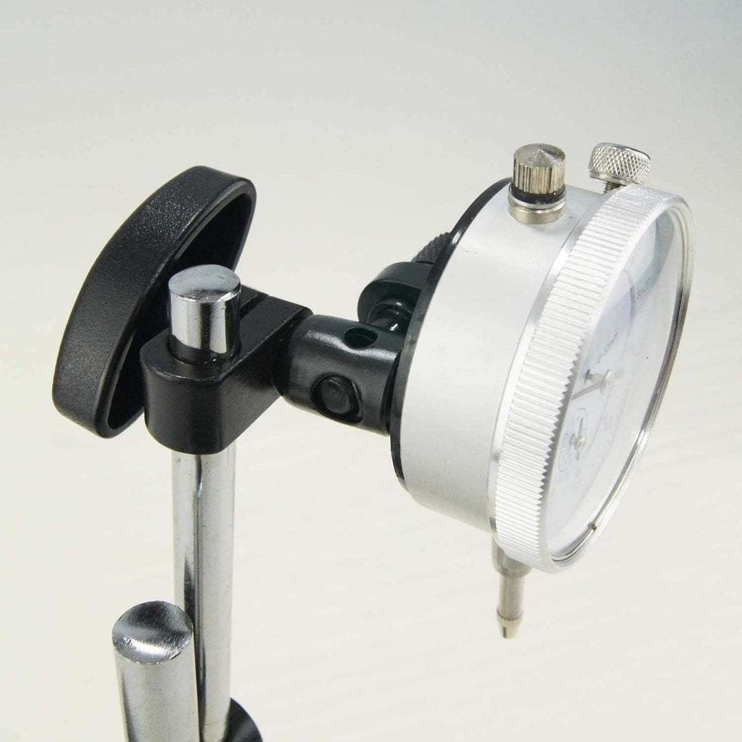 KATSU Dial Test Indicator DTI-Messgerät 0-10 mm mit Magnetfuss im StorageCase Aufbewahrungsbehälter,