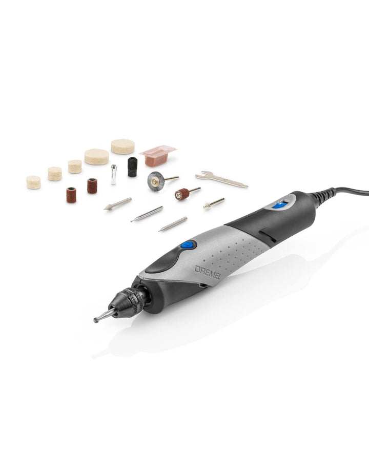 Dremel 2050 Stylo+ Multifunktionswerkzeug 9W Set (15 Zubehöre, Variable Drehzahleinstellung bis 22.0
