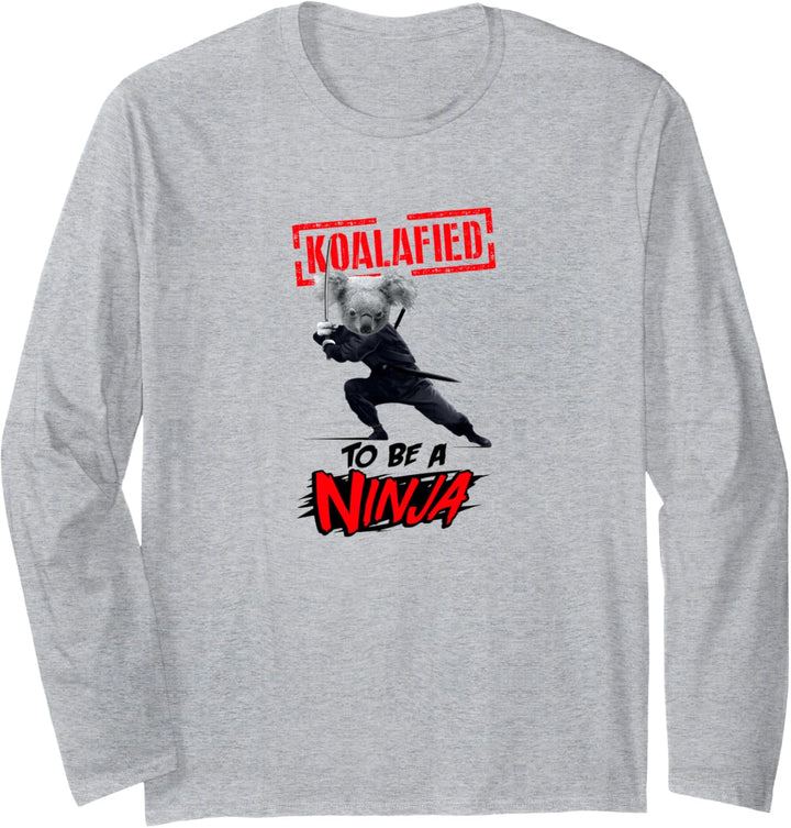 Koala-Ninja Langarmshirt