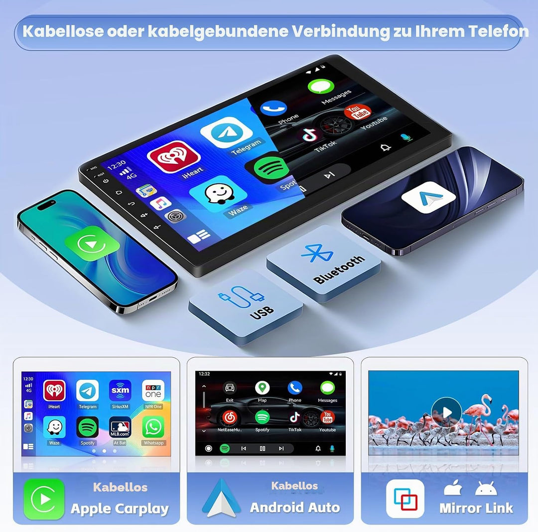 Hikity Android 15 [8 core 4+64G] Autoradio für Opel Movano 2 Renault Master 3 Nissan NV400 Radio Wir