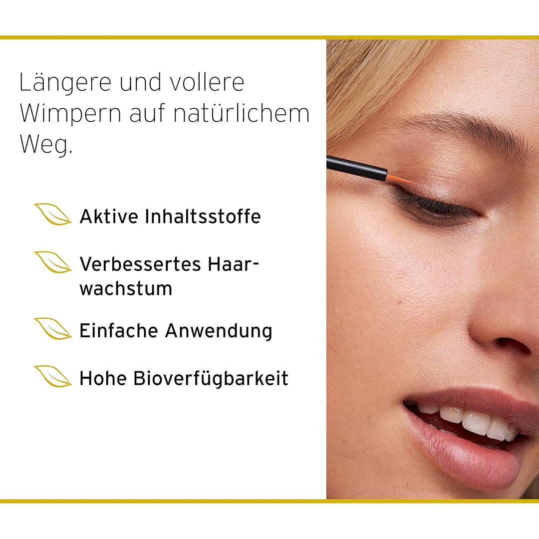 Nuvega Lash Super V – Veganes Wimpern- & Augenbrauenserum I Lange Wimpern in 4-6 Wochen I Lash Serum