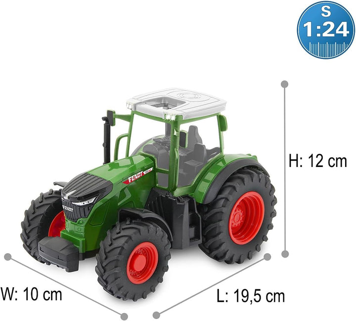 JAMARA 405340 Fendt 1050 Vario 1:24S 2,4GHz - Traktor Fendt Vario Spielzeug, Ferngesteuert RC Trakto