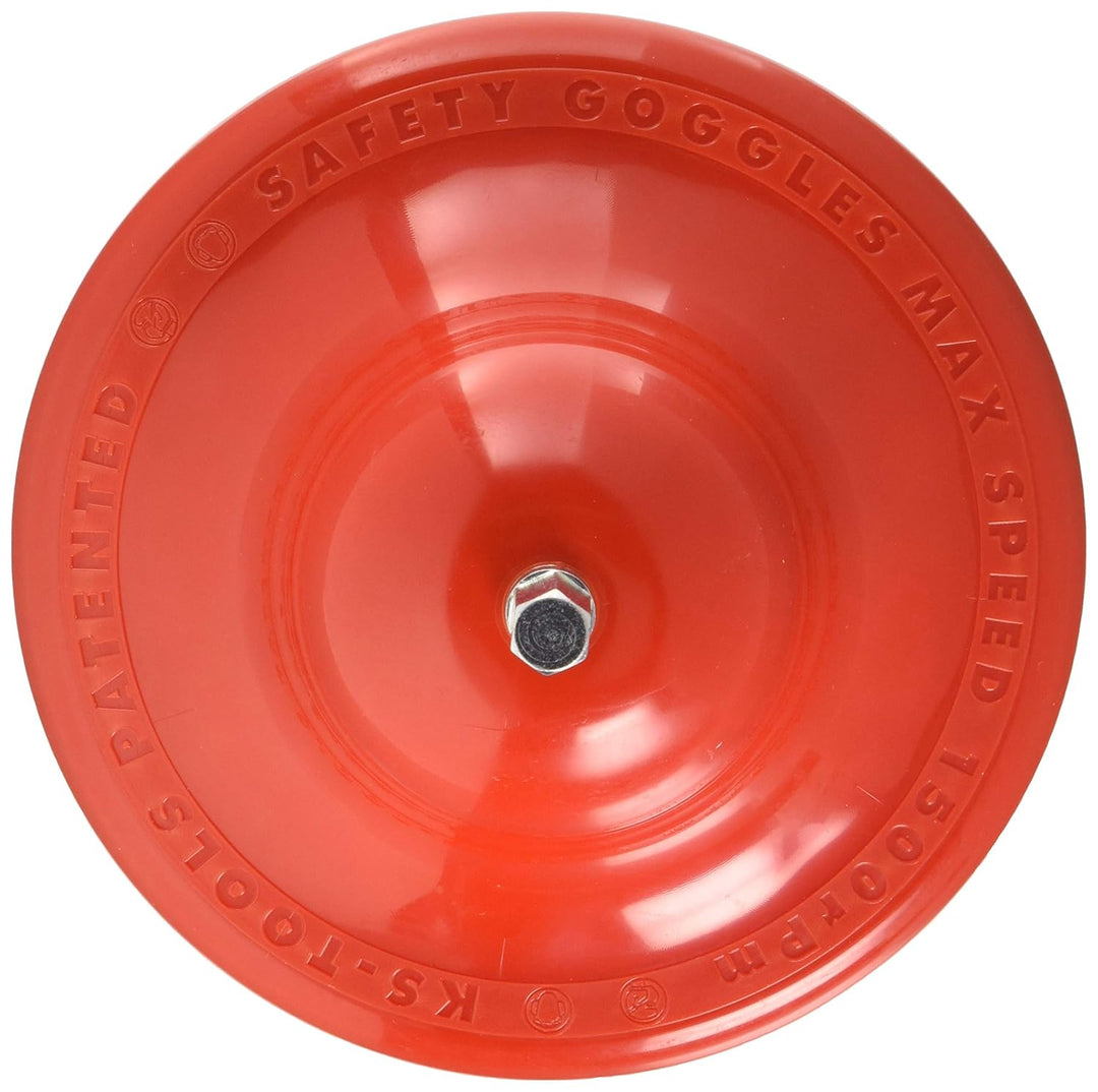 KS Tools 100.4071 Radnabenschleifer ohne Reinigungsscheibe, Ø 160 mm, Rot
