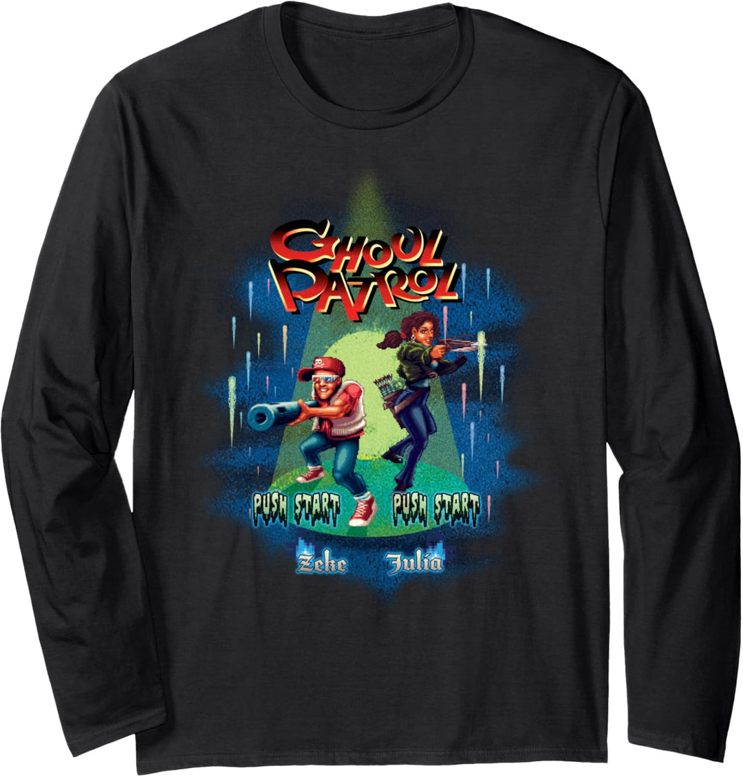 Star Wars Ghoul Patrol Retro Video Game Langarmshirt