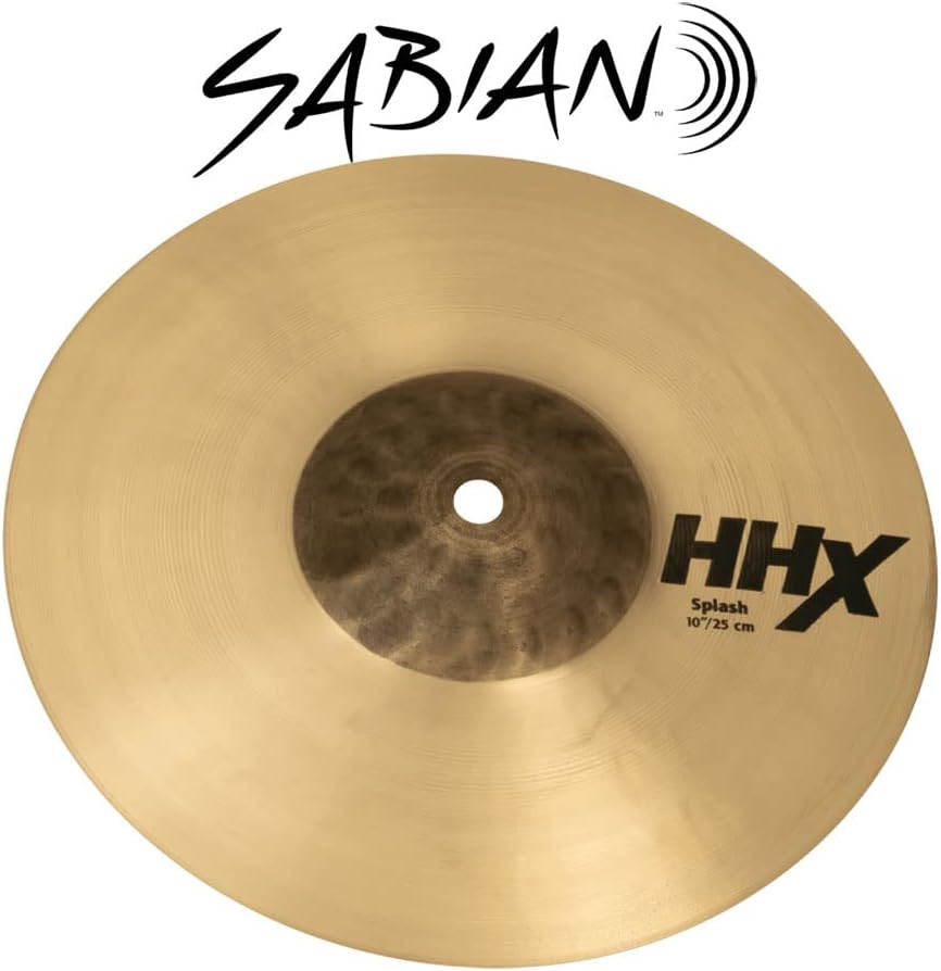 Sabian 10" HHX Splash 10 Inch Splash, 10 Inch Splash