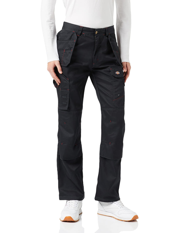 Dickies - Trousers for Men, Redhawk Pro Pants, Regular Fit, Black, 40W40W/32L Schwarz 40W / 32L, Sch