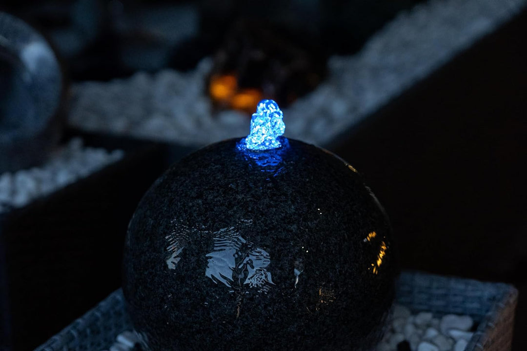 Wasserspielbeleuchtung, LED-Ring blau, LED, Kerry, Brunnenlicht, inkl. Trafo und 10m Kabel