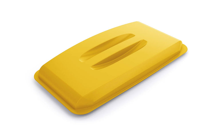Durable 1800497030 Deckel Durabin Lid für 60 Liter, gelb Deckel Gelb, Deckel Gelb