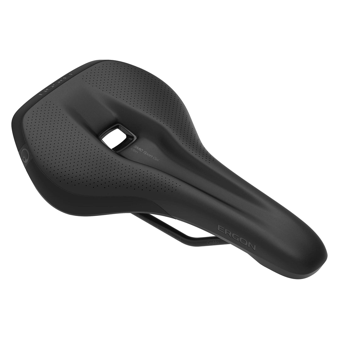 Ergon SMC Sport Gel ergonomischer MTB Fahrrad Sattel schwarz Stealth Schwarz S/M, Stealth Schwarz S/