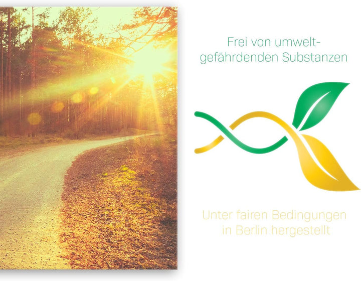 ge Bildet Bild auf Leinwand | Landschaftsbilder - freedom H in 70x50 cm als Wandbild | Wand-deko Dek