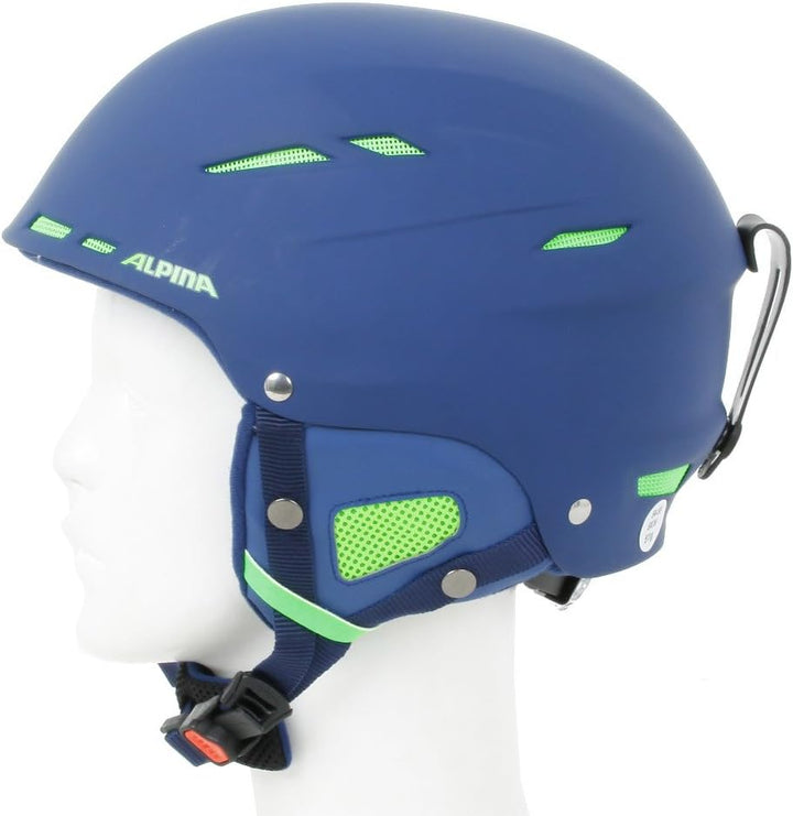 Alpina Unisex – Erwachsene Biom Skihelm 54-58 cm Navy Matt, 54-58 cm Navy Matt