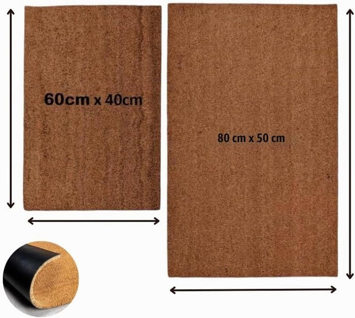 Giftstory Kokosmatte Fussmatte Kokos Personalisierte mit Wunschtext oder Logo für Innen und Aussen 8