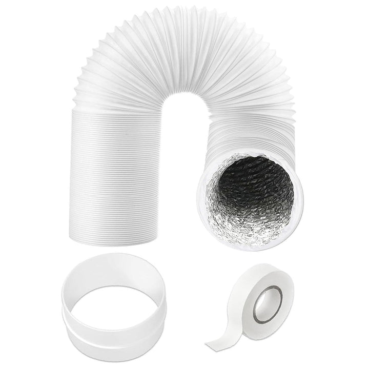 SPARES2GO PVC Erweiterungssatz Rohr für flexiblen Schlauch für Electrolux Klimaanlage (6m, 5 Zoll)