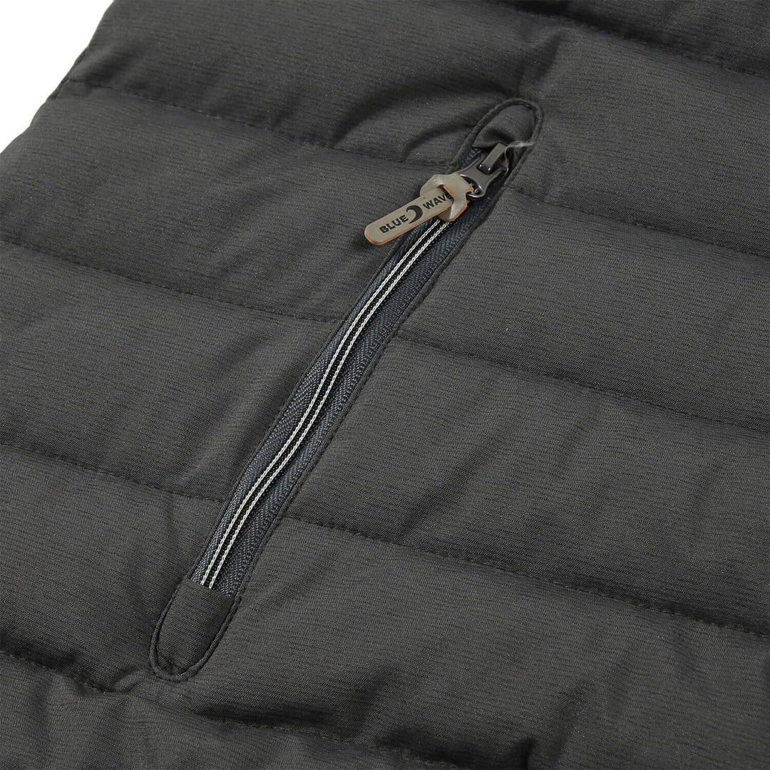 Blue Wave Damen Steppjacke Irina - Jacke gesteppt mit abnehmbarer Kapuze 40 Schwarz, 40 Schwarz