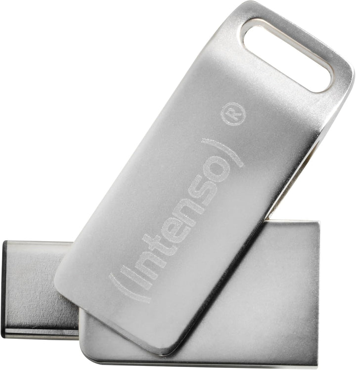 Intenso cMobile Line, 64GB Dual USB-Stick USB 3.2 Gen. 1x1 Type-C, silber, 64GB