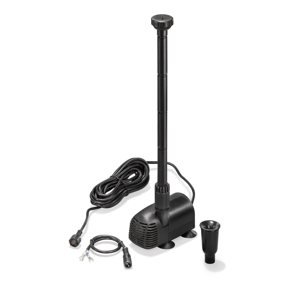 Solar Ersatzpumpe WaterSplash 20/1350 l/h Gartenteichpumpe 1,9m Förderhöhe 12-24V DC Betriebspannung