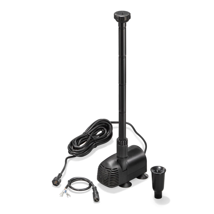 Solar Ersatzpumpe WaterSplash 20/1350 l/h Gartenteichpumpe 1,9m Förderhöhe 12-24V DC Betriebspannung