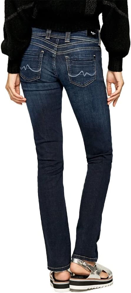 Pepe Jeans Damen Gen Hose 24W / 30L Blue (Denim-h06), 24W / 30L Blue (Denim-h06)