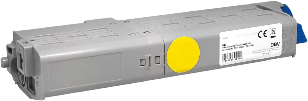 OBV 4X kompatibler Toner als Ersatz für Oki 46490608 46490607 46490605 46490606 für Oki c532 C532DN