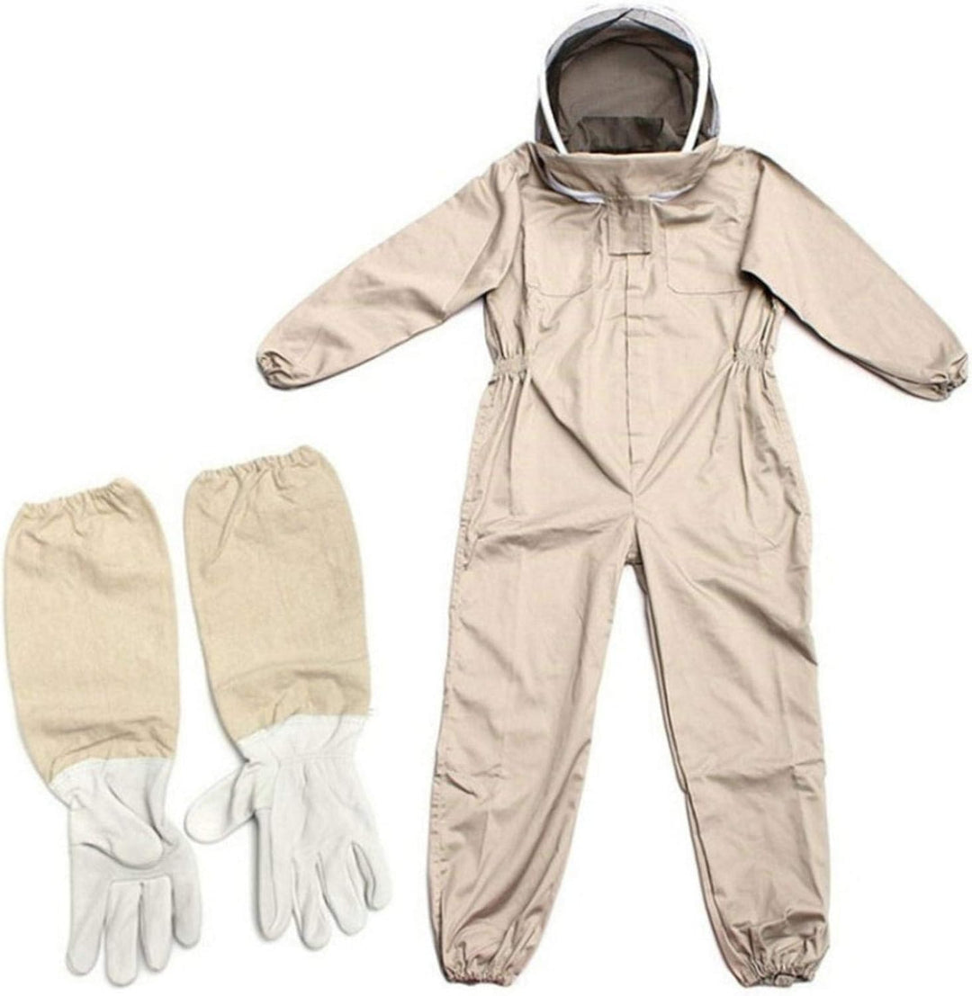 Imkeranzug, professionelles Imker-Kostü , mit Handschuhen & Schutzvorrichtung, Bienenzuchtanzug für