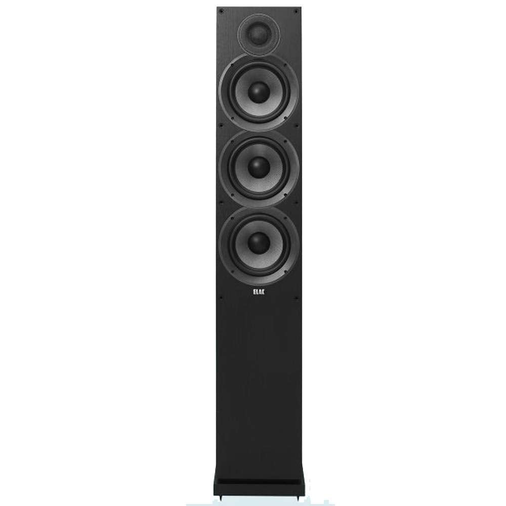 ELAC Debut 2.0 Standlautsprecher F6.2, Box für Musikwiedergabe über Stereo-Anlage, 5.1 Surround-Soun