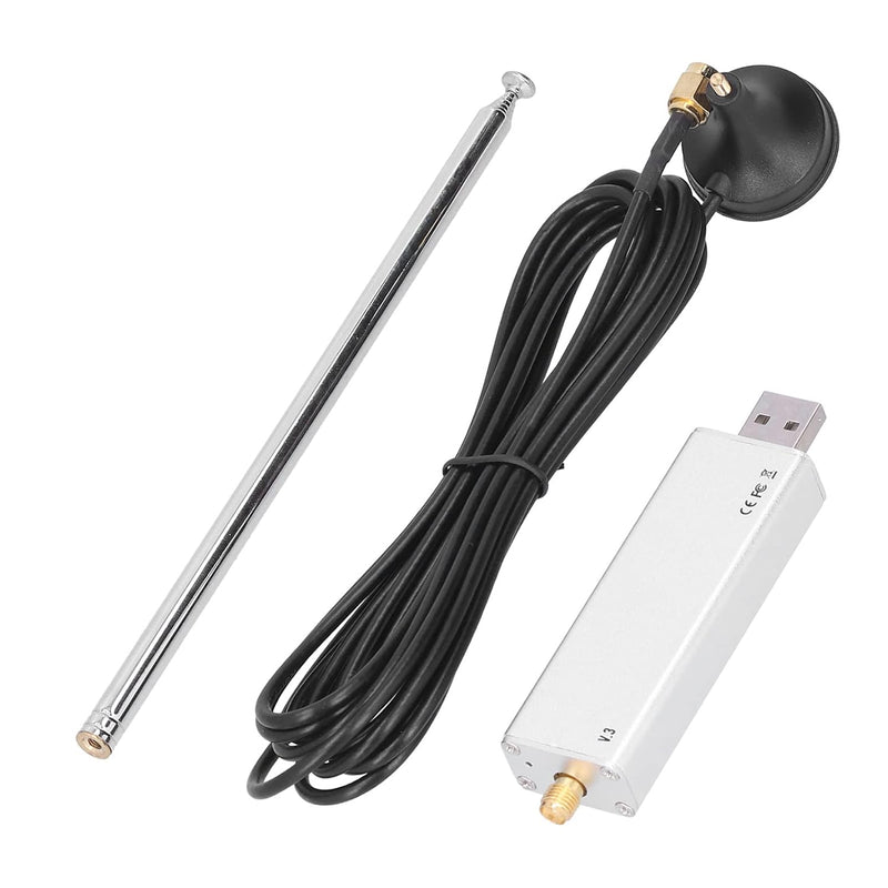 RTL SDR R820T2 V3 RTL2832U Tuner + Antenne + Antennenbasis-Kit FüR Radio-Scanning