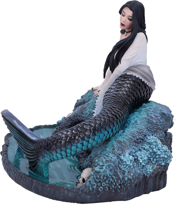 Nemesis Now Anne Stokes Sirens Lament Meerjungfrau Zaubererin Figur, Blau, 22 cm