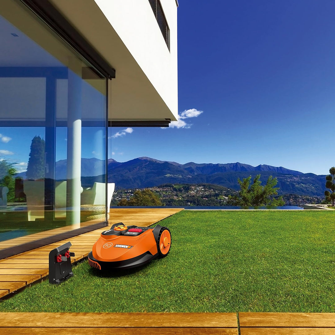 WORX Landroid SO500i Mähroboter – Automatischer Rasenmäher für bis zu 500 qm mit WLAN-Verknüpfung (A