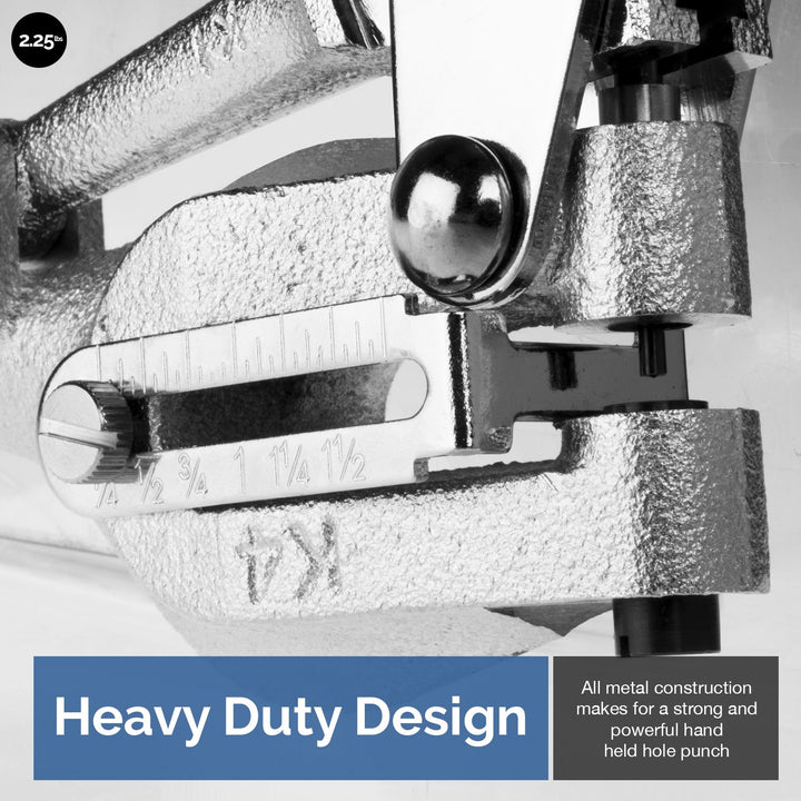 Neiko 02612A Handstanzer und Lochstanzer aus Blech, Cr-V Power Punch und Locher Set, Power Punch und