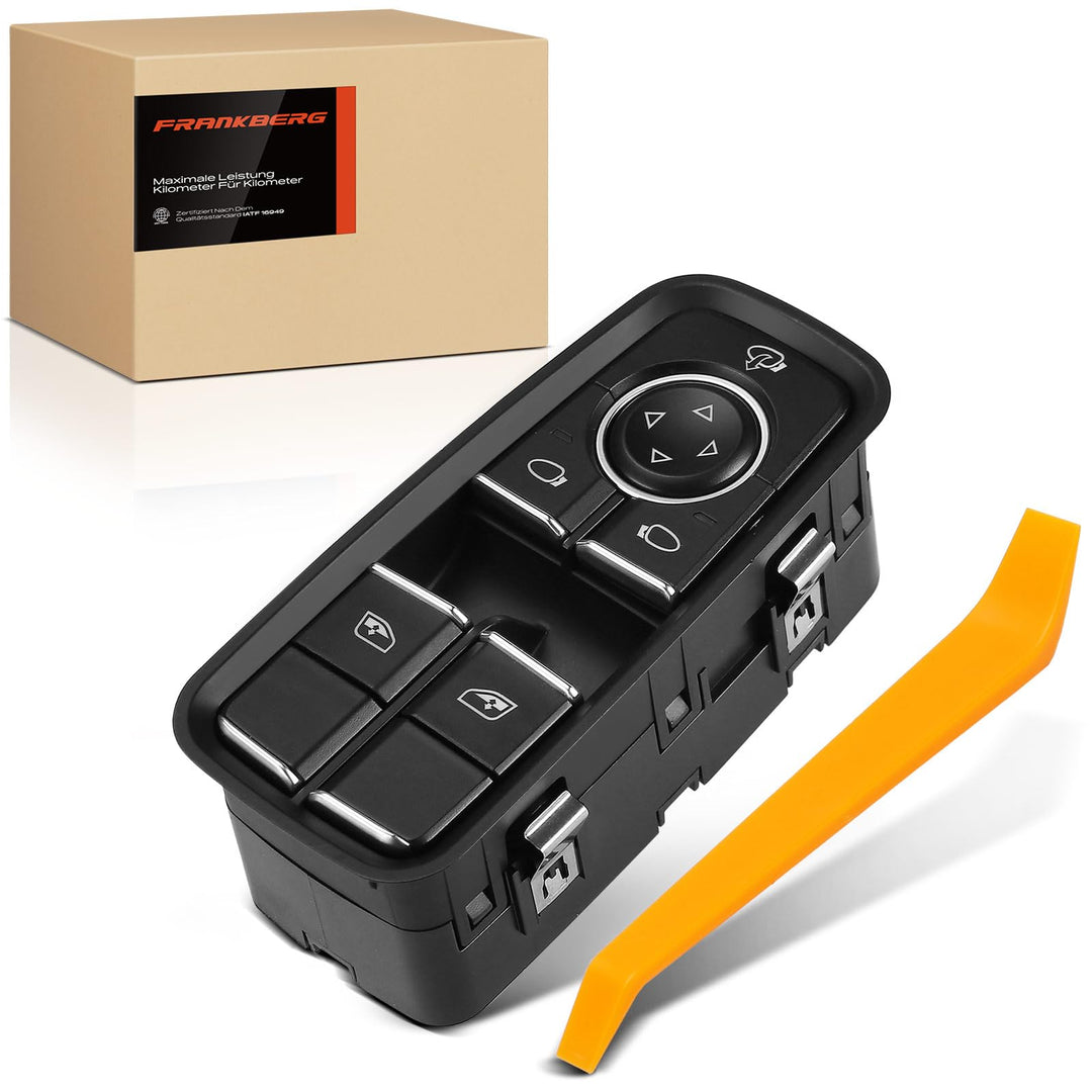 Frankberg Fensterheberschalter Vorne Links Kompatibel mit 718 B.o.x.s.t.e.r 982 2017-2019 718 Cayman