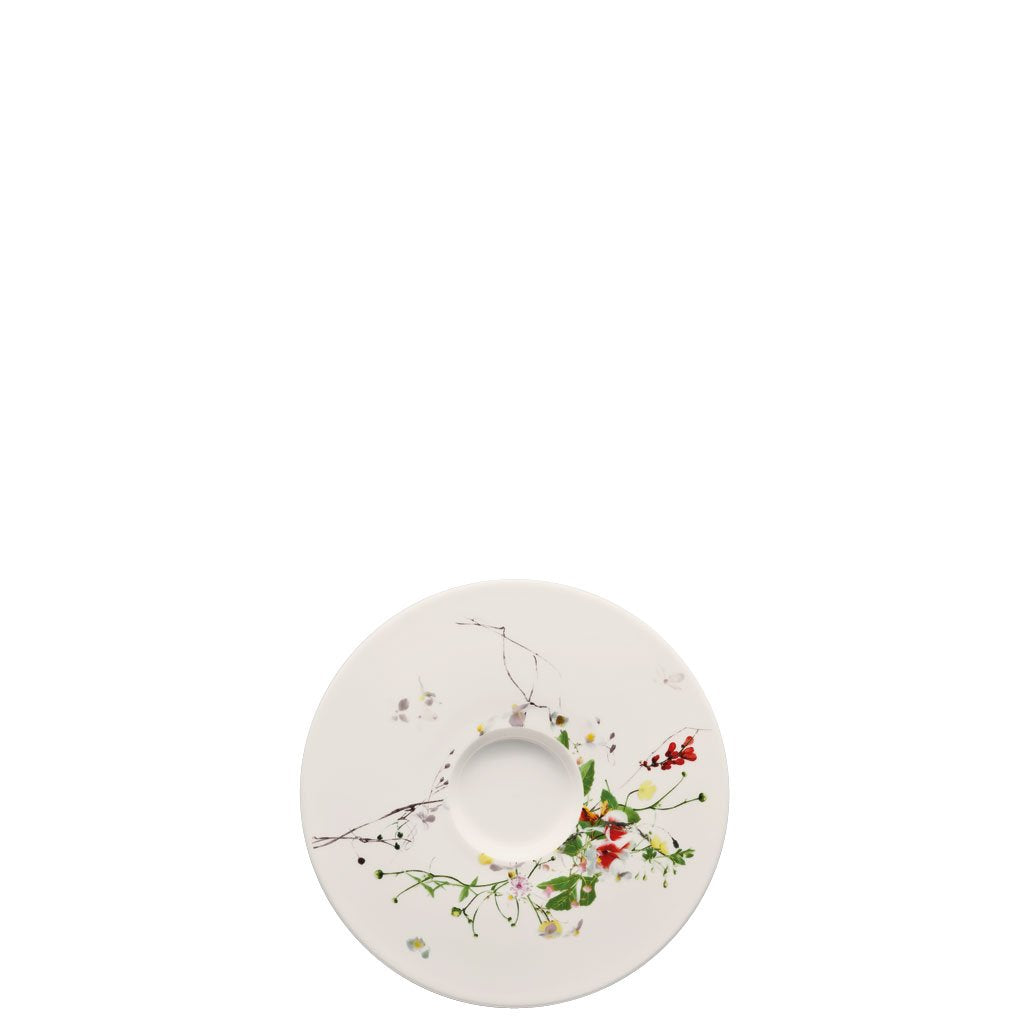 Rosenthal Brillance Fleurs Sauvages Kaffee-Untertasse 15 CM Mehrfarbig, 15 CM Mehrfarbig