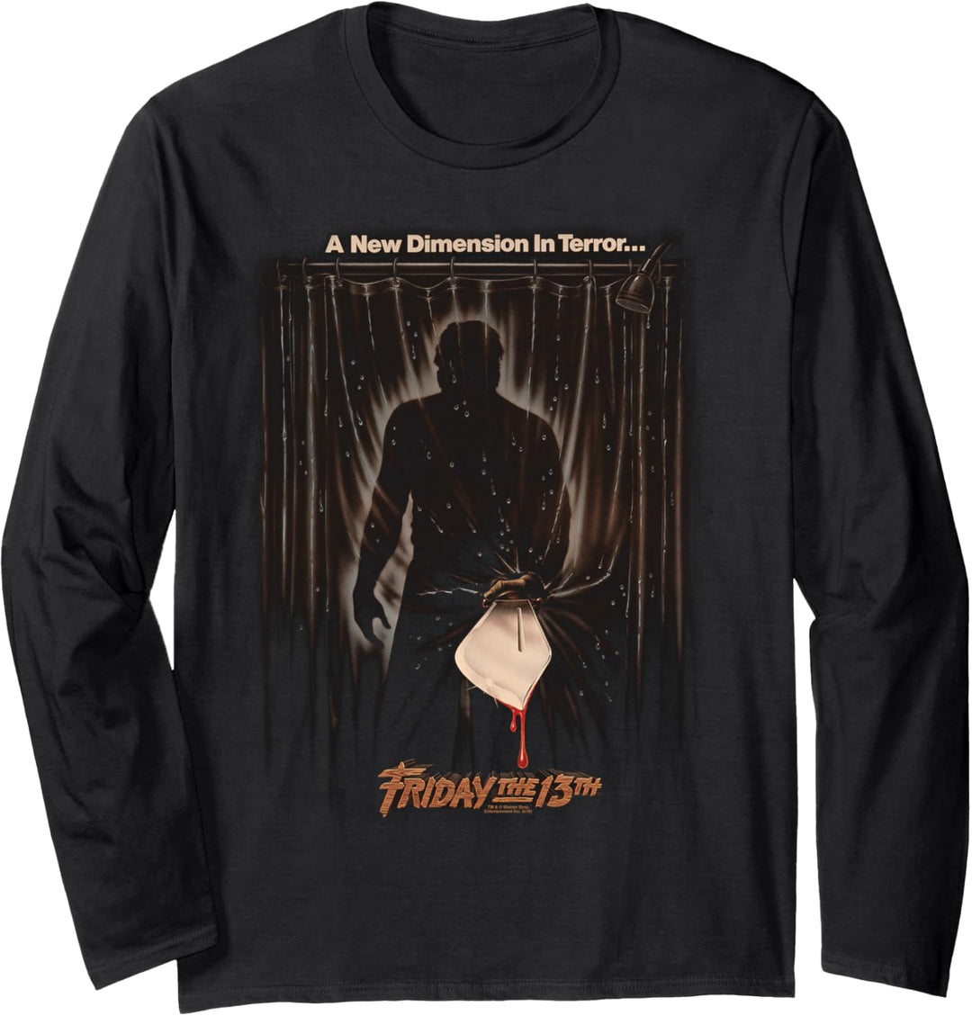Friday the 13th New Dimension Poster Langarmshirt