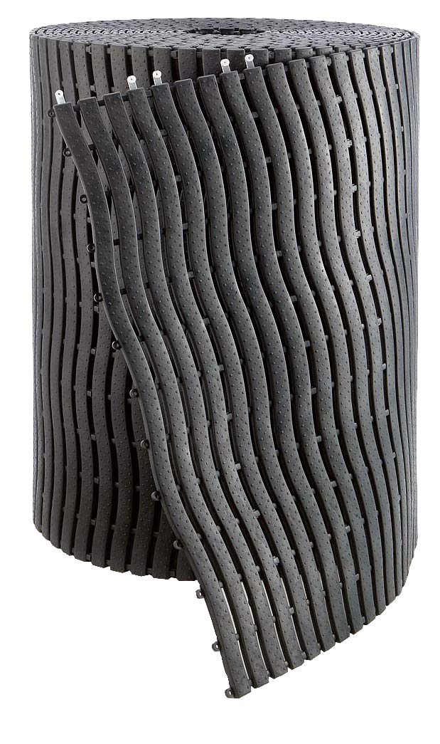 Eliga Bodenmatte, Rollenformat, graphit-grau