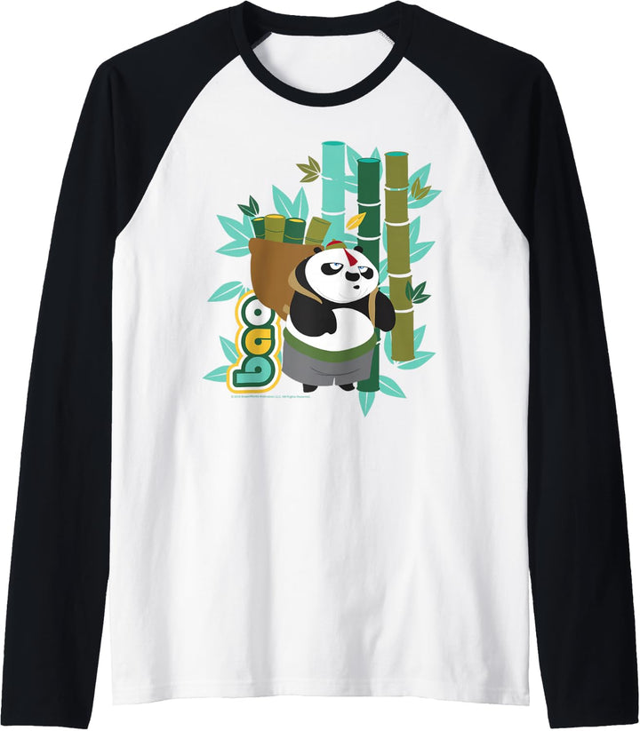 Kung Fu Panda Po Bao Bamboo Raglan